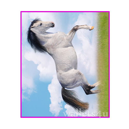 Magic Wallet, Horse, White - MWAP0100