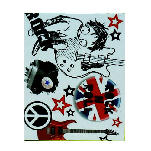 Magic Wallet, Rock Boy, Cartoon - MWCTP0131