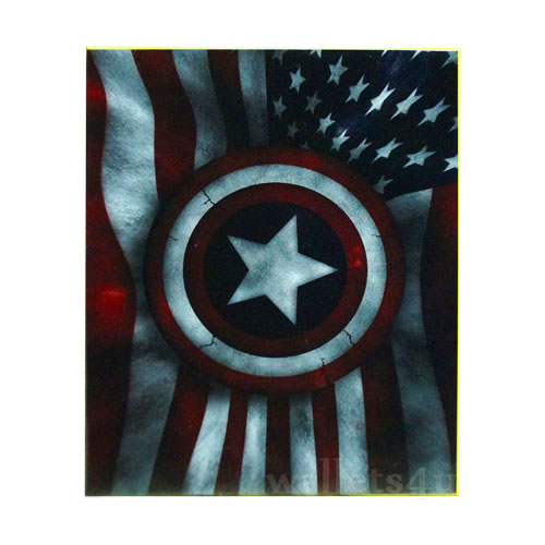 Magic Wallet, USA with Star Flag - 0151