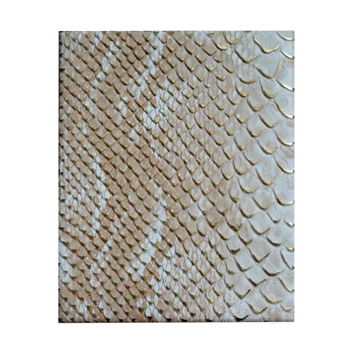 Magic Wallet, MWPD0053, Snake Leather White Lusterless